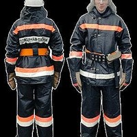 Боевая одежда пожарного  из винилискожи для нач.состава (III уровень защиты)