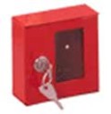 Ключница К-01 (красный, навесной, 1 ключ) (100х100х40)