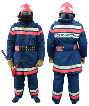 Боевая одежда  пожарного из ткани Номекс (I уровень защиты) для нач. состава